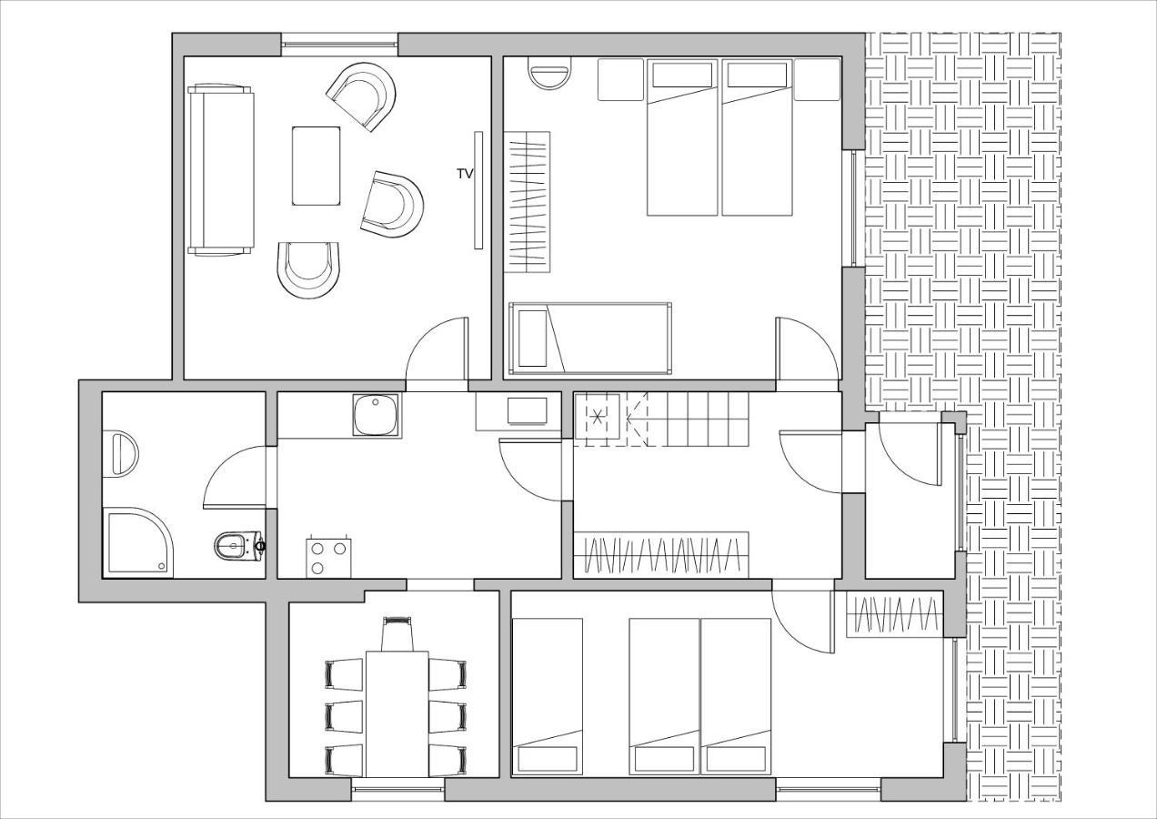 וורצ'לאבי Apartman U Kacaku מראה חיצוני תמונה